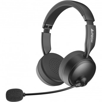 Наушники с микрофоном A4TECH BH230 черный мониторные BT оголовье Наушники с микрофоном A4TECH BH230 черный мониторные BT оголовье